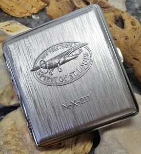 Zigarettenetui Zigaretten Etui Dose Box Modell Serie SPIRIT OF ST. LOUIS No 4 - Bild 1 von 7
