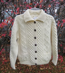 hand knit aran sweater products for 