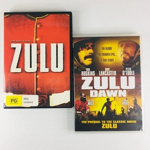 Zulu Dawn + Zulu DVD Set History War Action Adventure Drama Movie Free Postage - Picture 1 of 12