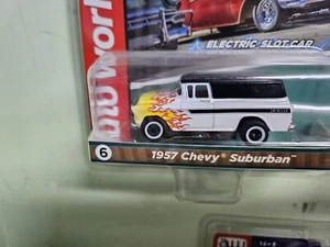 Auto World T-Jet 57 Suburban WH HO Scale Slot Car New On Package! - Picture 1 of 2