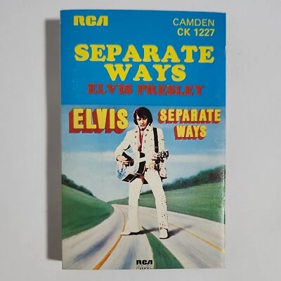 ELVIS PRESLEY - 'Separate Ways' Cassette Tape Album 1972 AUST. PRESS RCA RECORDS - Image 1 of 4