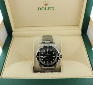 1972 Rolex Submariner No Date 5513 Black Maxi Dial SS Oyster No Papers 40mm - Picture 1 of 10