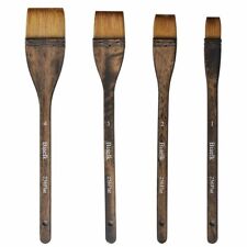 Wool Hair Paint Brushes Wooden Handle Style Suitable For Kids And Adult Artworks