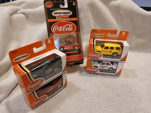 Mattel Matchbox Coca Cola Series. Set Of 5. Unopened. - Picture 1 of 7