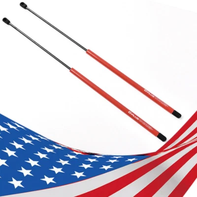 Red Lift Support Shocks Fit For 2004-08 Toyota Solara Hood Strut 2007 2006 2005 - Image 1 of 4