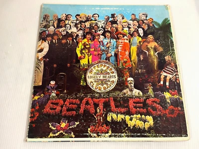 BEATLES Sgt. Pepper's MONO LP Used! 1967 Capitol 2ND PRESSING w/ MACLEN CREDIT Foto 1 de 4