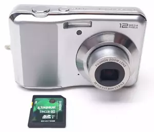 Appareil photo numérique Fujiflm FinePix AV130 12,0 mégapixels argent TESTÉ - Photo 1 sur 8