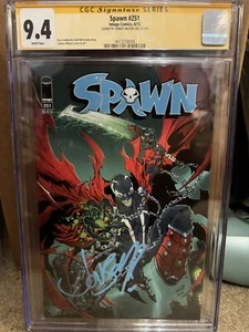 SPAWN #251 VERY LOW PRINT RUN CGC Signature Series 9.4 By JONBOY Meyers - Picture 1 of 4