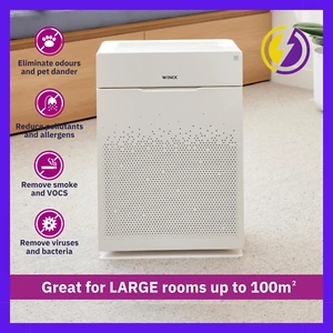 Winix Zero+ PRO 5-Stage True HEPA Air Purifier AUS-1250AZPU – 100m² Coverage - Picture 1 of 5