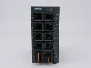 SIEMENS 6GK5208-0BA10-2AA3 SCALANCE SWITCH X208 - Bild 1 von 5