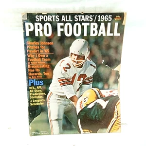 Sports All Stars 1965 Pro Football Magazine Charley Johnson St. Louis Cardinals - Picture 1 of 2