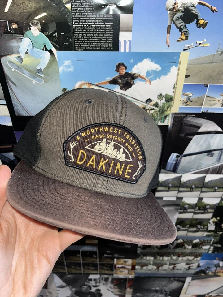 Cappello Snapback Dakine Traditional Cap Forest - Regolabile Vintage Raro Y2k - Imagen 1 de 4