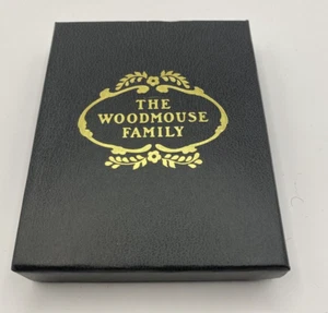Certificate of Authenticity Franklin Porcelain The Woodmouse Family 27 PC Set - Picture 1 of 9