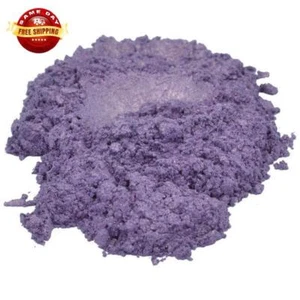 AMETHYST / PURPLE / VIOLET MICA COLORANT PIGMENT POWDER COSMETIC GRADE 2 OZ - Picture 1 of 12