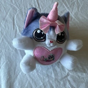 Rainbocorns Kittycorn Bow Series 2 Zuru Plush - Picture 1 of 7