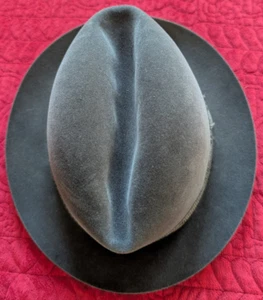 Hat, Vintage, Skoczow, Davos, Felt Fedora - Picture 1 of 11