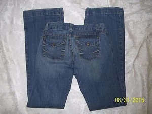 JUNIOR SZ 3 / 4 long  AEROPOSTALE TROUSER FIT LOOK  JEANS BUY EM!!  - Picture 1 of 3