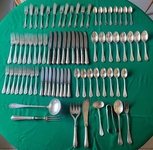 French Christofle Spatours flatware set for 8 - Picture 1 of 23