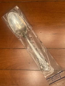 NEW 7" WALLACE GRANDE BAROQUE OVAL PLACE SOUP SPOON STERLING SILVER GRAND UNUSED - Picture 1 of 13
