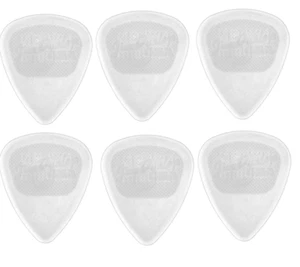 LOT DE 6 MEDIATORS DUNLOP NYLON GLOW STANDARD - 1.14 - 446R114 - Picture 1 of 4