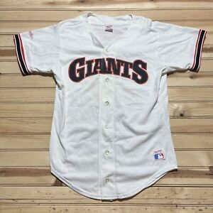 Vintage 80s Rawlings San Francisco Giants Baseball MLB Jersey Size Medium White