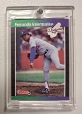 Fernando Valenzuela LOS ANGELES DODGERS ⚾️ 1989 DONRUSS BASEBALL CARD
