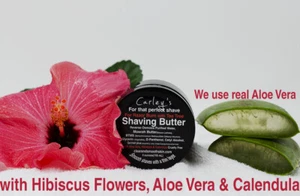 Shaving Butter for Razor Burns and ingrown hair with Tea Tree - Picture 1 of 3