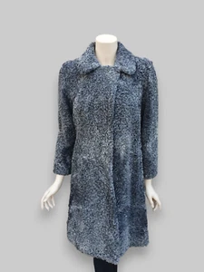 Women's Gray Persian Lamb Coat - Small - Picture 1 of 8