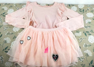 Justice 2 Piece Set Shirt & Skirt Size 10/12 - Picture 1 of 20
