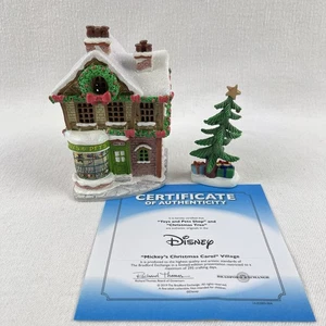 Hawthorne Village Mickey’s Christmas Carol Toys & Pets Shop with Christmas Tree - Picture 1 of 13