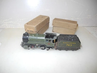 TRIX EXPRESS  SOUTHERN 763 LOCO AND TENDER....BOXED. - Image 1 of 4