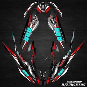 SEADOO SPARK TRIXX 3up / Wraps Graphics / Set Decal / Stickers - Picture 1 of 2