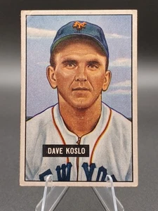 Bowman Set-Break #90 1951 Dave Koslo - Imagen 1 de 2