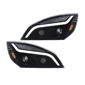 For Freightliner Cascadia 2018-2021 Headlight Driver and Passenger Side | Pair - Picture 1 of 6