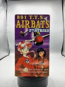 1998 801 T.T.S. Airbats: 2nd Strike  Anime VHS Dubbed - Imagen 1 de 3