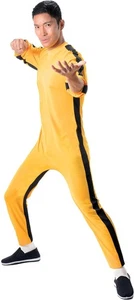 Bruce Lee Yellow Jumpsuit Adult Costume - Picture 1 of 1