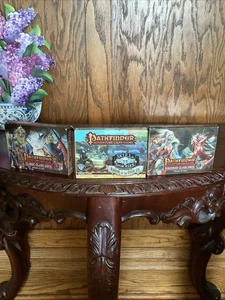 3 Set Of New Sealed Paizo Pathfinder Skull Shackles,cleric Class,Deck Card Game - Picture 1 of 8