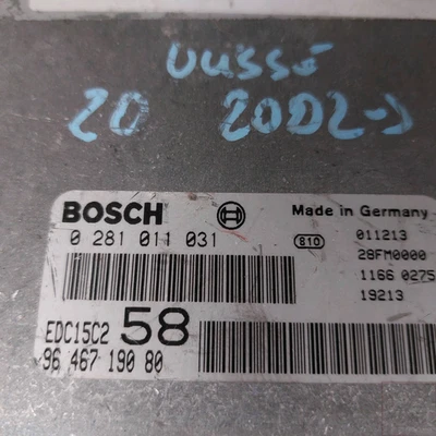 9646719080 Centralina iniezione  FIAT ULYSSE (2F) 2.0 JTD Mnv 5p/d/1997cc - Immagine 1 di 3