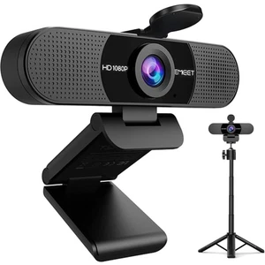 Full HD Webcam C960 Kit 1080P mit Objektivabdeckung und Stativ - Bild 1 von 11