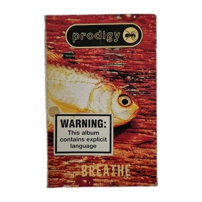 THE PRODIGY - 'Breathe' Cinta de casete de 4 pistas única 1996 AUST. PRENSADO, SONY Foto 1 de 4
