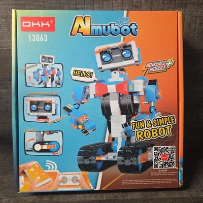 (TOY1) Okk AImubot Model 13063 Fun & Simple Robot Toy Kids New in Open Box - Image 1 of 4