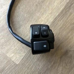 1" 25mm Motorcycle Handlebar Switch Control Buttons Black - Picture 1 of 5