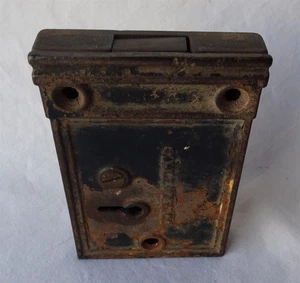 Vintage Sargent & Co Front Flange Mortise Deadbolt Box Lock Wraparound Faceplate - Picture 1 of 5
