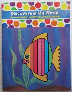 Do-A-Dot DOT330 activity book, Educational "Discovering My World "multi-learning - Picture 1 of 6