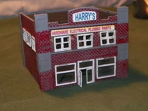 N Scale Hardware Store Kit - Picture 1 of 6