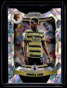 2021-22 Panini Prizm Premier League Cracked Ice /23 Ismaila Sarr Watford RC - Bild 1 von 2