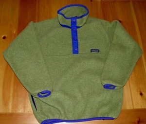 Vintage Patagonia Kids Fleece Pullover Sweater Size L 12 - Picture 1 of 5