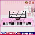 61-Key Piano Musical Keyboard with Built-In Dual Speakers for Beginners Children
