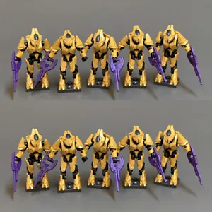 LOT 10 Mega Construx Halo ELITE 4 FIGUREN Bloks Unsc mongoose outriders hkt17 #C1 - Bild 1 von 7