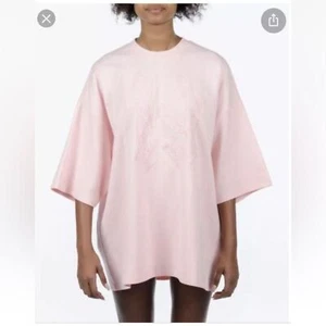 T-shirt donna oversize Fenty Puma By Rihanna $110 rosa cristallo, RETRO ART -S - Foto 1 di 12